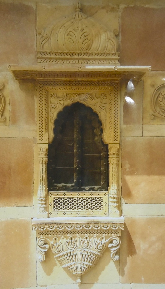 Stone balcony (façade) from Rajasthan, India